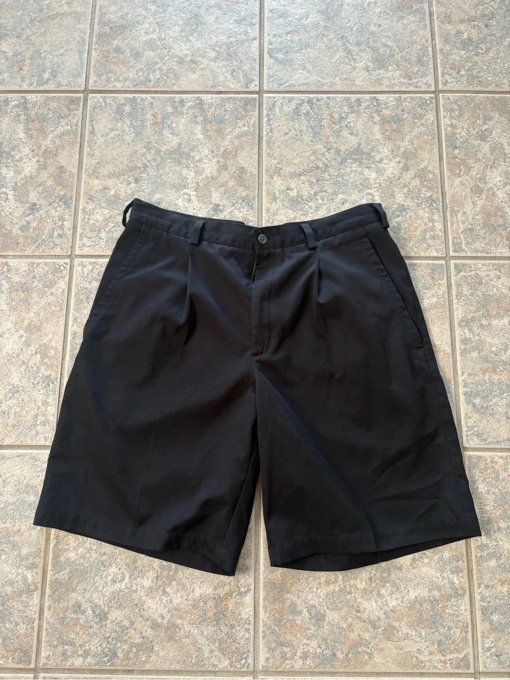 Y2K  NIKE GOLF PLEATED BAGGY SHORTS
